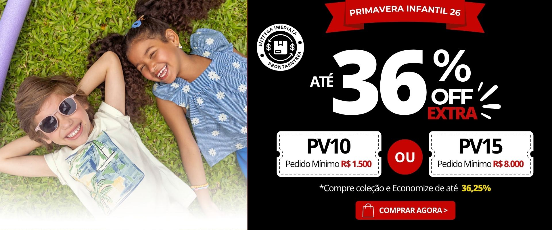 Banner Primavera Infantil Desktop